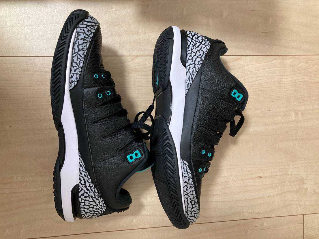 atmos × Nike Zoom Vapor AJ3 "Elephant/Safari"