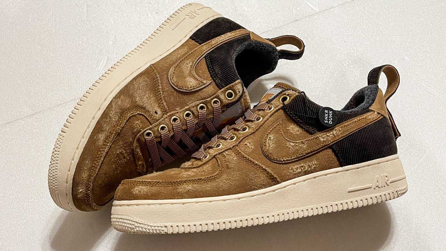 Carhartt WIP × Nike Air Force 1 Low "Ale Brown"