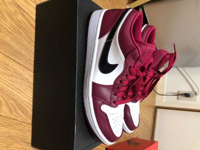 NIKE AIR JORDAN 1 LOW "NOBLE RED"