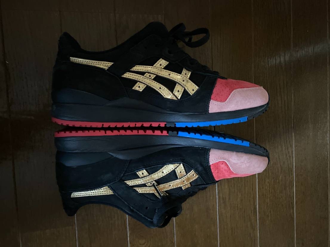 Ronnie Fieg × Asics Gel-Lyte III Tokyo Trio 252.1 "Black/Gold" 