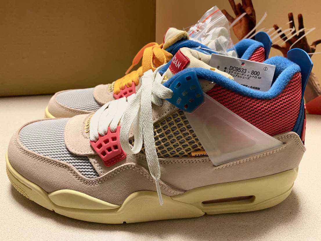 UNION × Nike Air Jordan 4 SP "Guava Ice/Light Fusion Red"