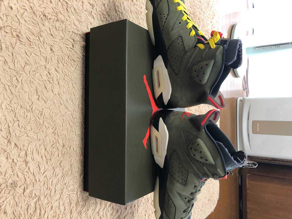 Travis Scott × Nike Air Jordan 6 Retro "Medium Olive"
