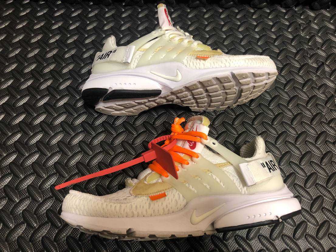 Off-White × Nike Air Presto "White/Black/Cone"