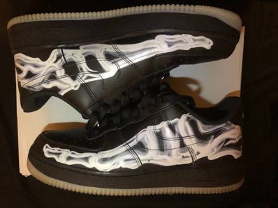 Nike Air Force 1 Low "Black Skeleton"