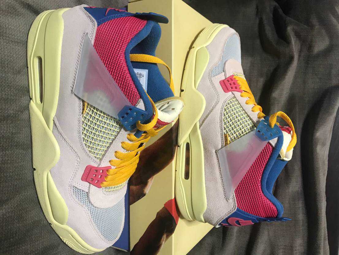 UNION × Nike Air Jordan 4 SP "Guava Ice/Light Fusion Red"