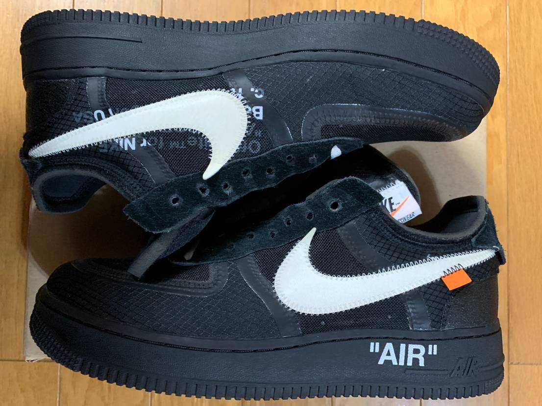 Off-White × Nike Air Force 1 Low "Black"