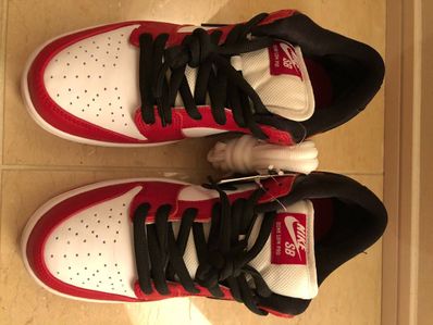 Nike SB Dunk Low Pro "J-Pack Chicago/Varsity Red and White"
