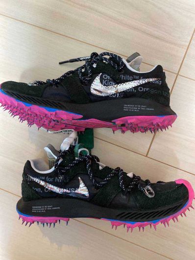 Off-White × Nike Women's Zoom Terra Kiger 5 "Black"