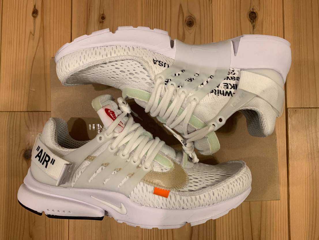Off-White × Nike Air Presto "White/Black/Cone"