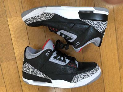 Nike Air Jordan 3 Retro OG "Black Cement" (2018)