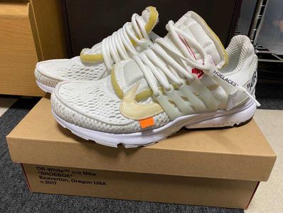 Off-White × Nike Air Presto "White/Black/Cone"