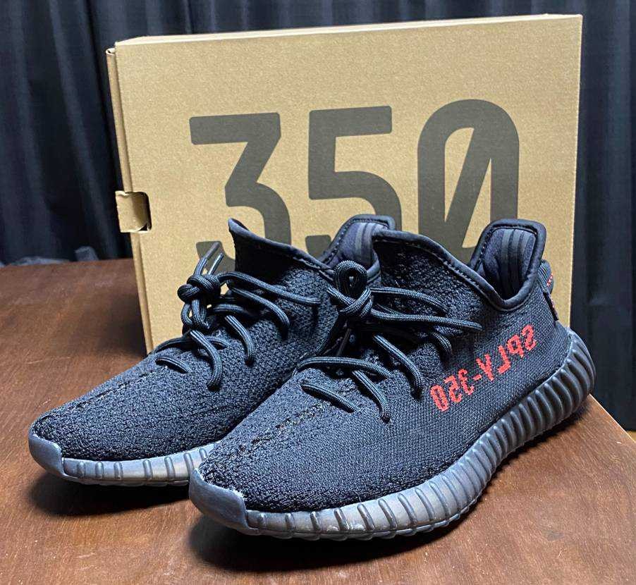 adidas YEEZY Boost 350 V2 "Core Black/Red" (2020)