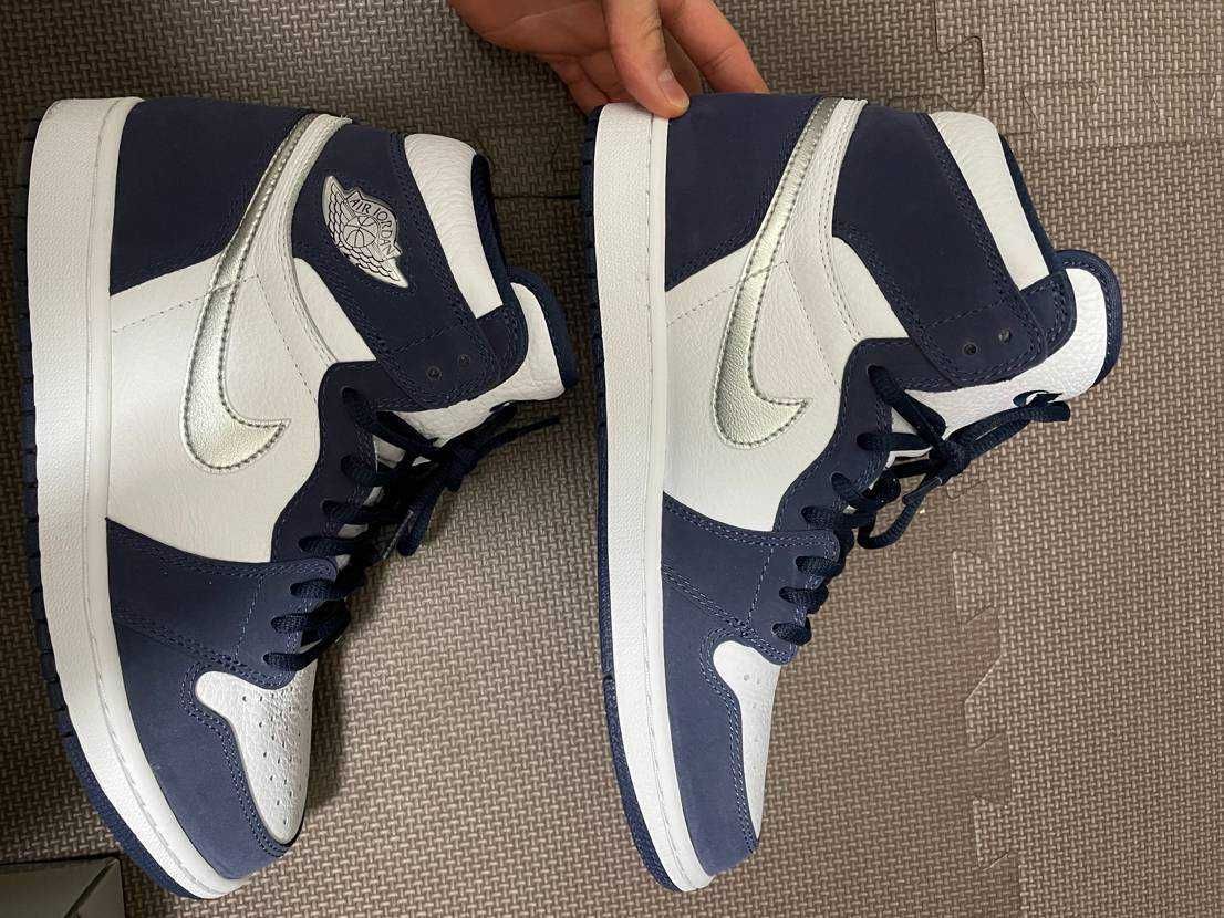 Nike Air Jordan 1 High OG CO.JP "White/Midnight Navy" (2020)(ブリーフケースなし)