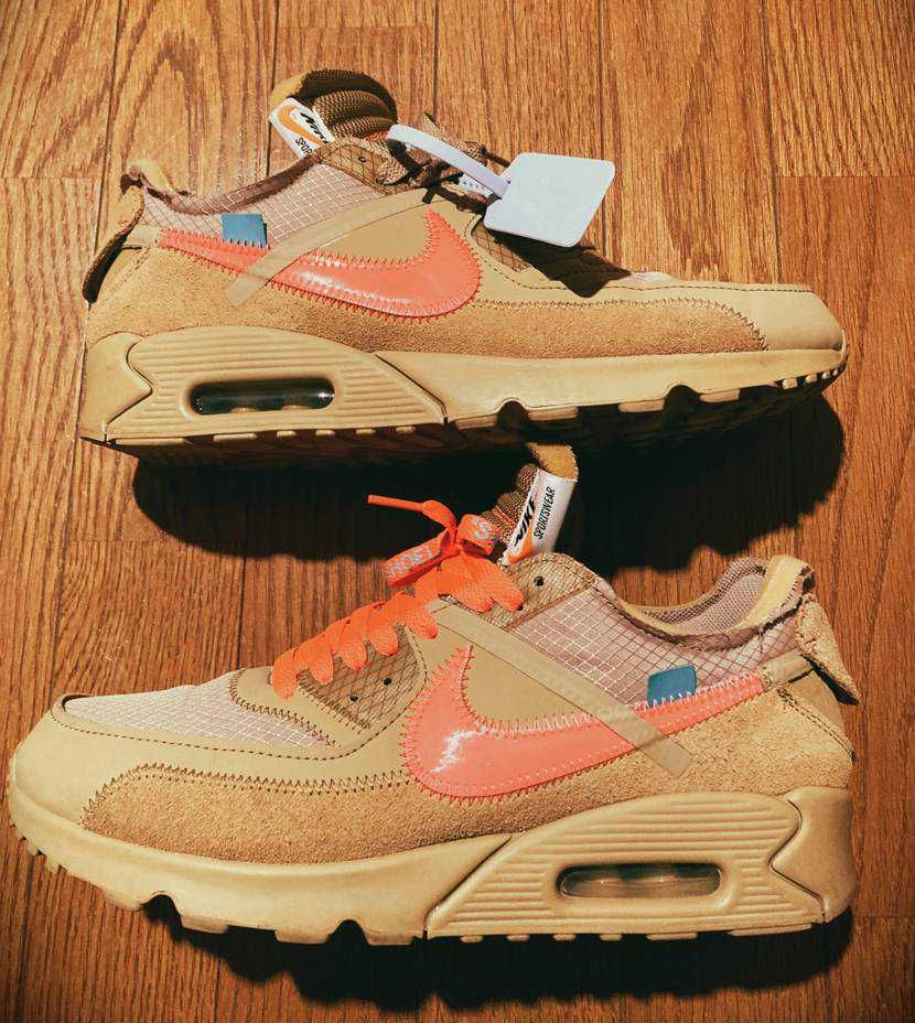 Off-White × Nike Air Max 90 "Desert Ore"