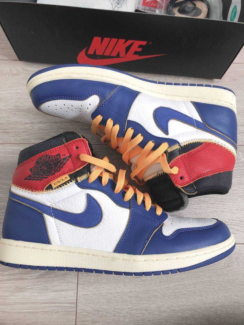 Union × Nike Air Jordan 1 Retro High OG NRG "Storm Blue/Varsity Red"