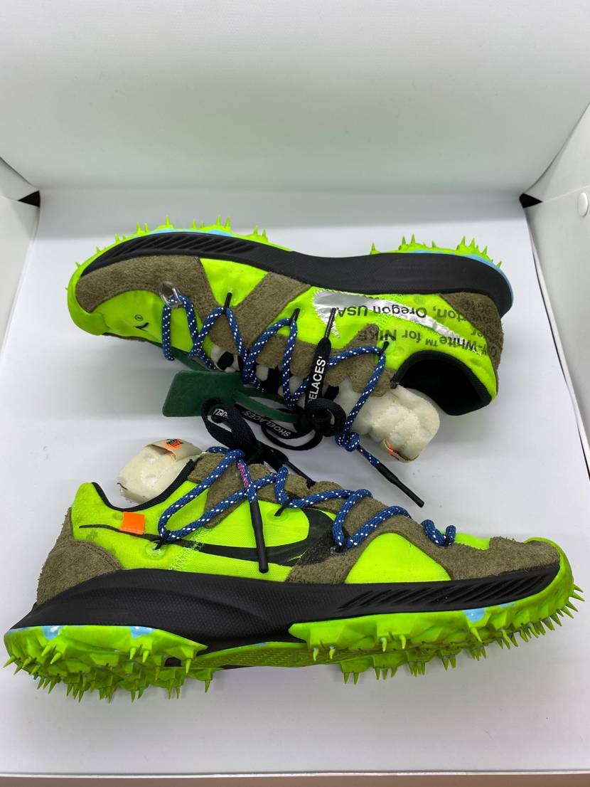 Off-White × Nike Women's Air Zoom Terra Kiger 5 "Green"
