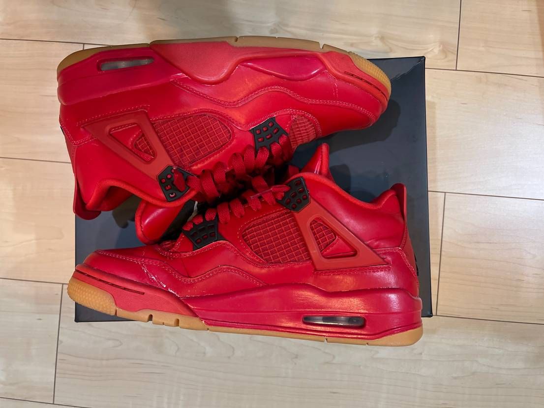 Nike Women's Air Jordan 4 Retro "Fire Red Singles Day" (2018)