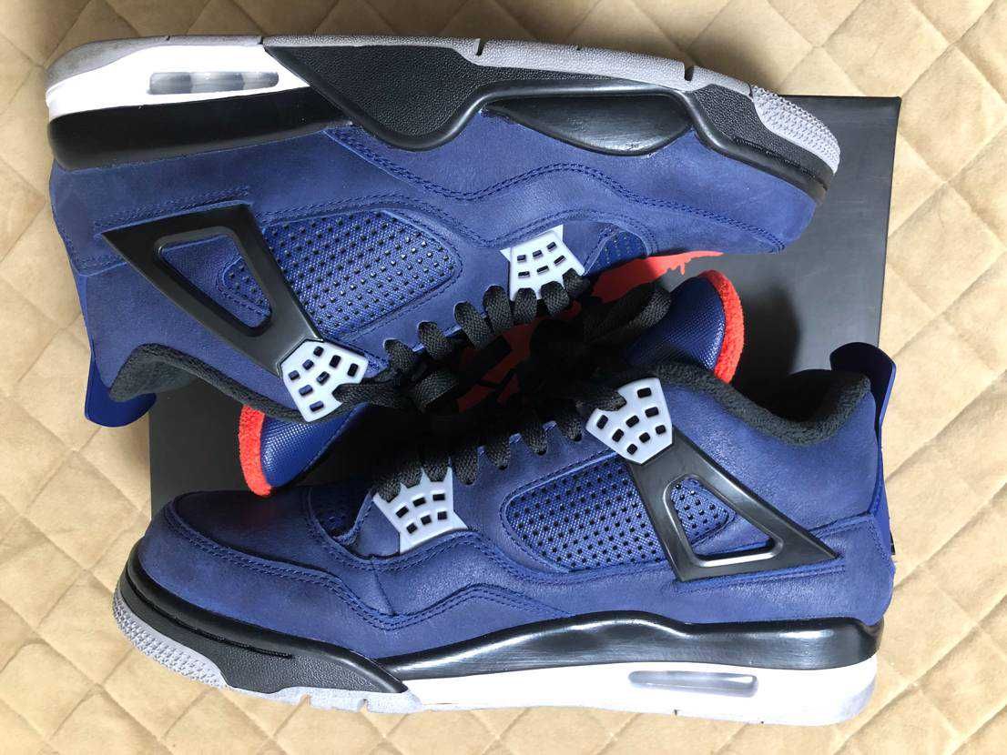 Nike Air Jordan 4 Retro WNTR "Loyal Blue/White/Black"