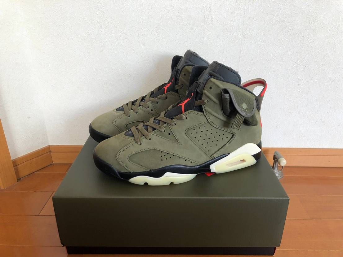 Travis Scott × Nike Air Jordan 6 Retro "Medium Olive"