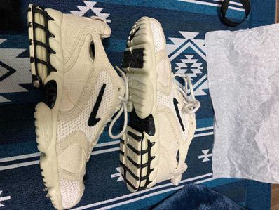 Stussy × Nike Air Zoom Spiridon CG 2 "Fossil/Black"