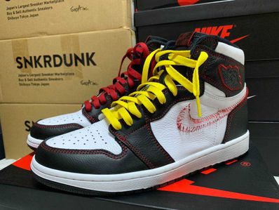Nike Air Jordan 1 High OG Defiant "Black/Yellow/Gym Red"