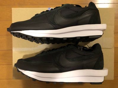 sacai × Nike LDV Waffle "Triple Black"