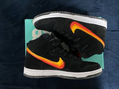 Nike SB Dunk High Pro "Black/Team Orange"