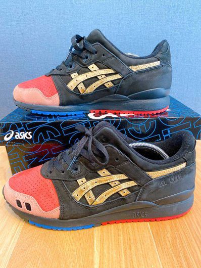Ronnie Fieg × Asics Gel-Lyte III Tokyo Trio 252.1 "Black/Gold"