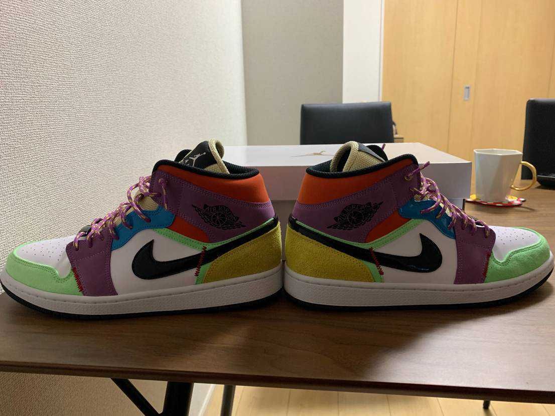 Nike Women's Air Jordan 1 Mid "Multi Color"