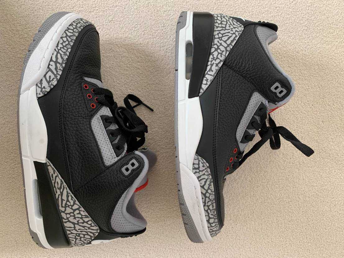 Nike Air Jordan 3 Retro OG "Black Cement" (2018)