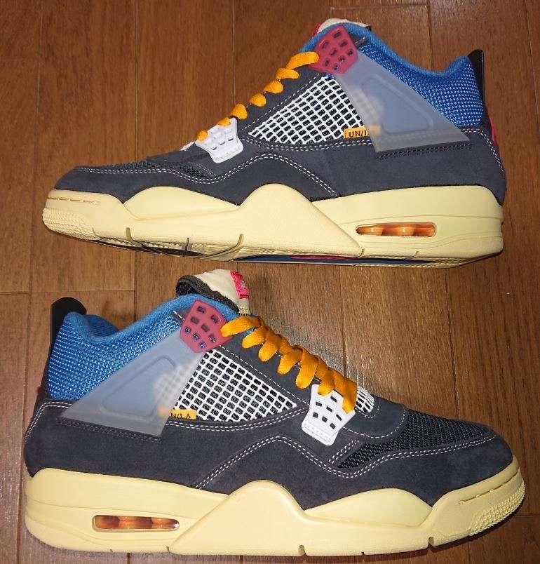 UNION × NIKE AIR JORDAN 4 "OFF NOIR"