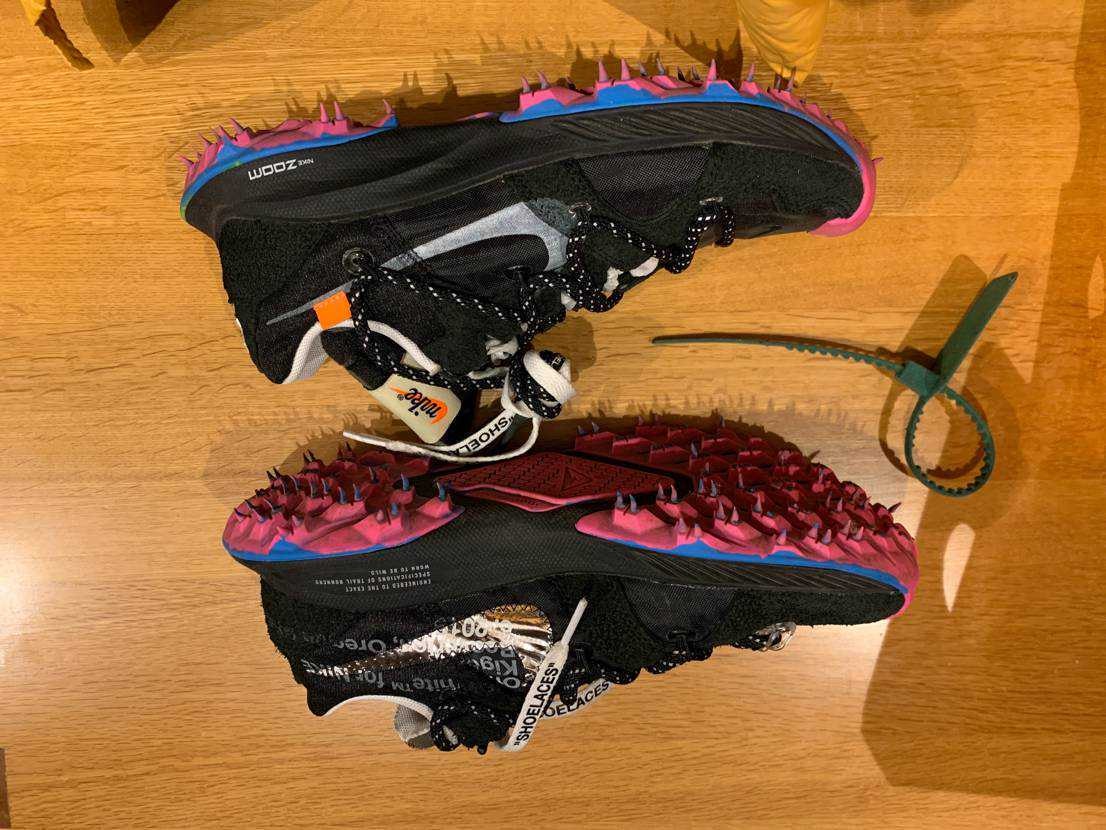 Off-White × Nike Women's Zoom Terra Kiger 5 "Black"