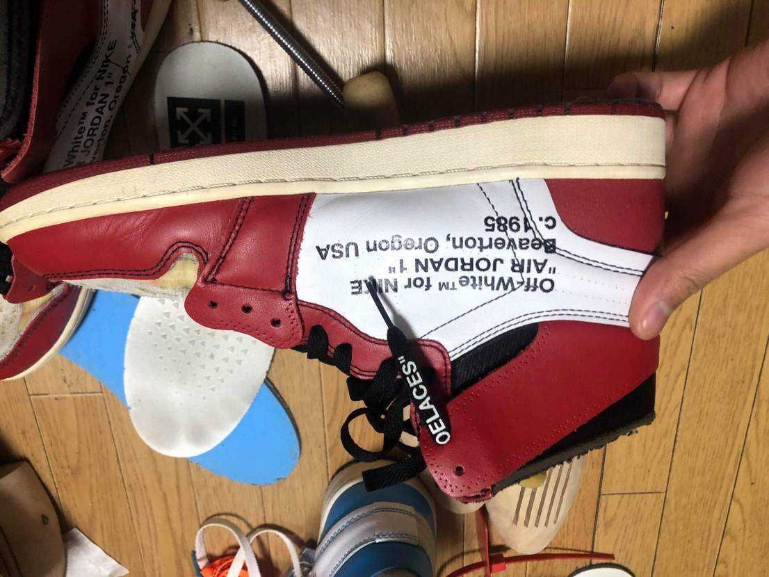 Off-White × Nike Air Jordan 1 Retro High The Ten "Chicago"