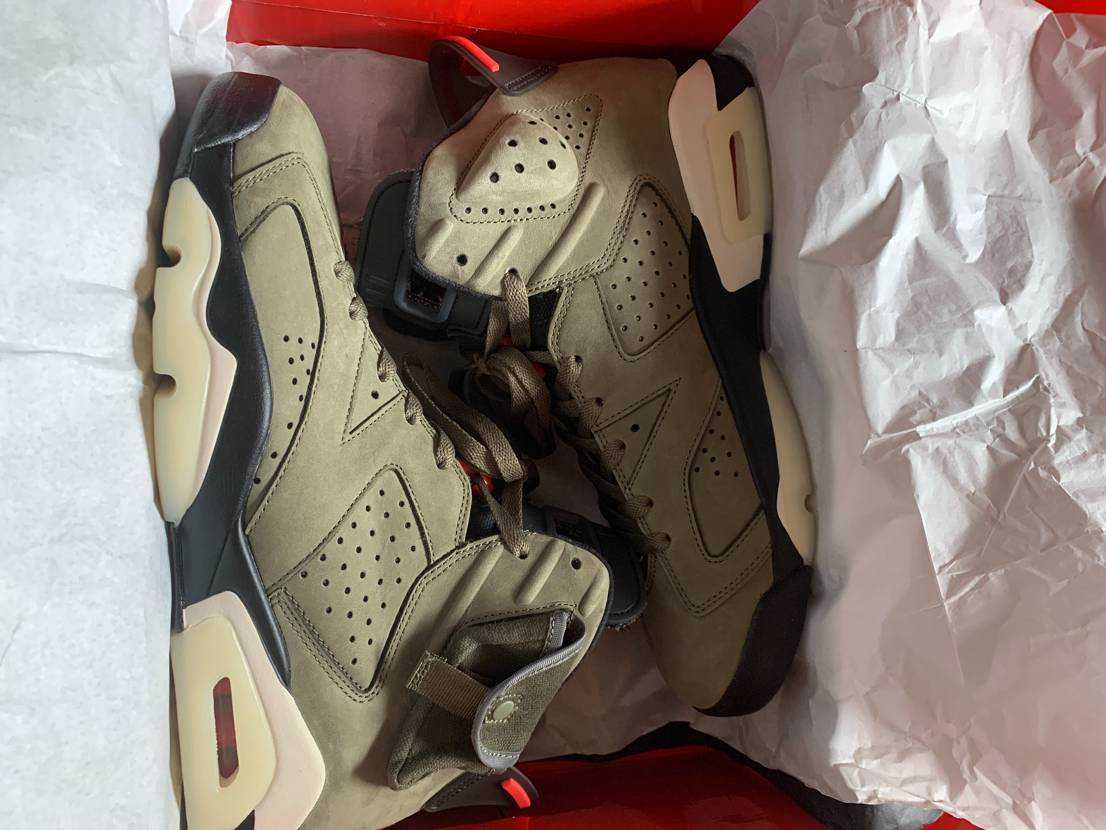Travis Scott × Nike Air Jordan 6 Retro "Medium Olive"