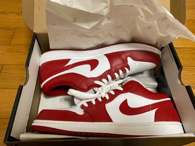 Nike Air Jordan 1 Low "Gym Red/White"