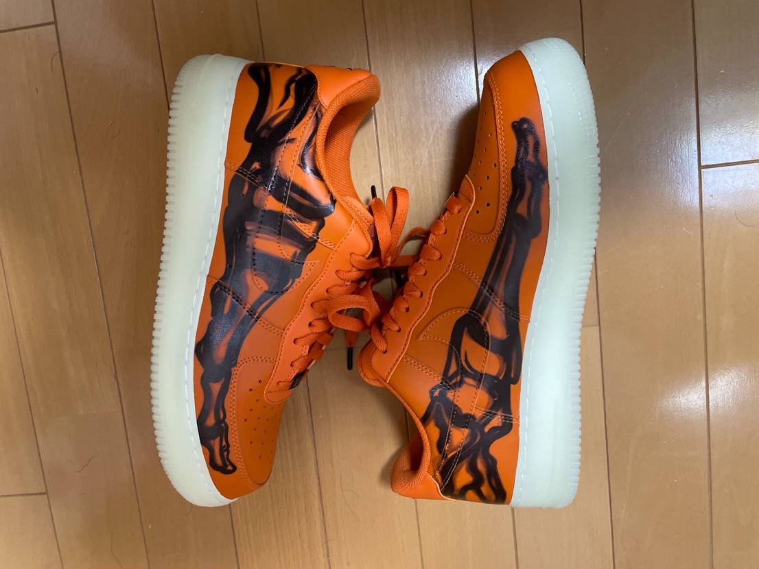 Nike Air Force 1 Low "Orange Skelton"