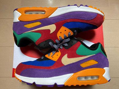 NIKE AIR MAX 90 "VIOTECH UNIVERSITYRED/PALE VANILLA/HYPER GRAPE"