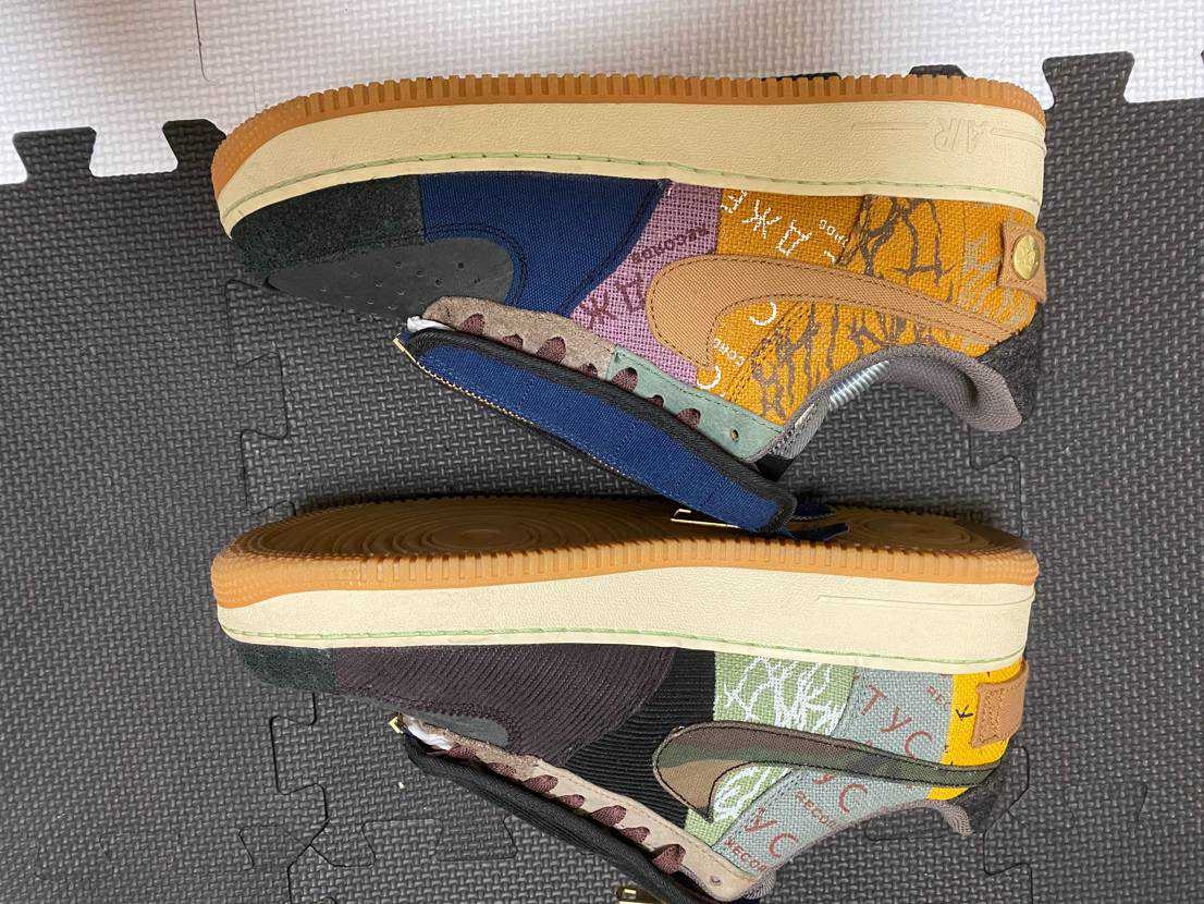 Travis Scott × Nike Air Force 1 Low Cactus Jack "Multi Color"