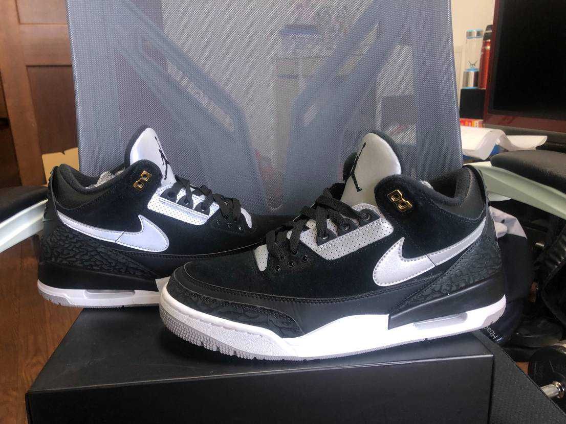 Nike Air Jordan 3 Retro Tinker "Black/Cement Grey"