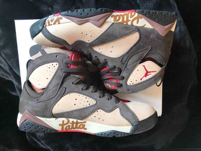 Patta × Nike Air Jordan 7 OG "Brown"