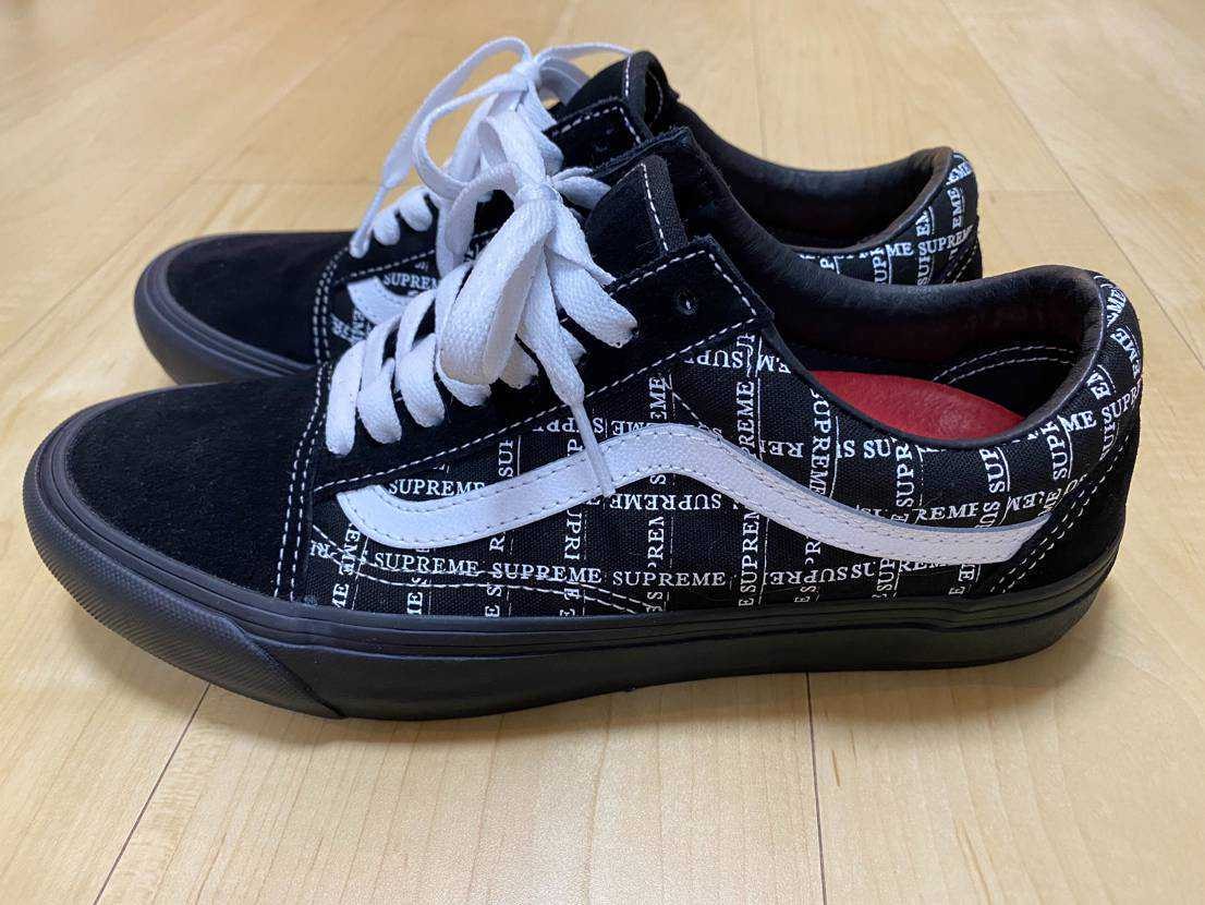 Supreme × Vans Old Skool "Black"