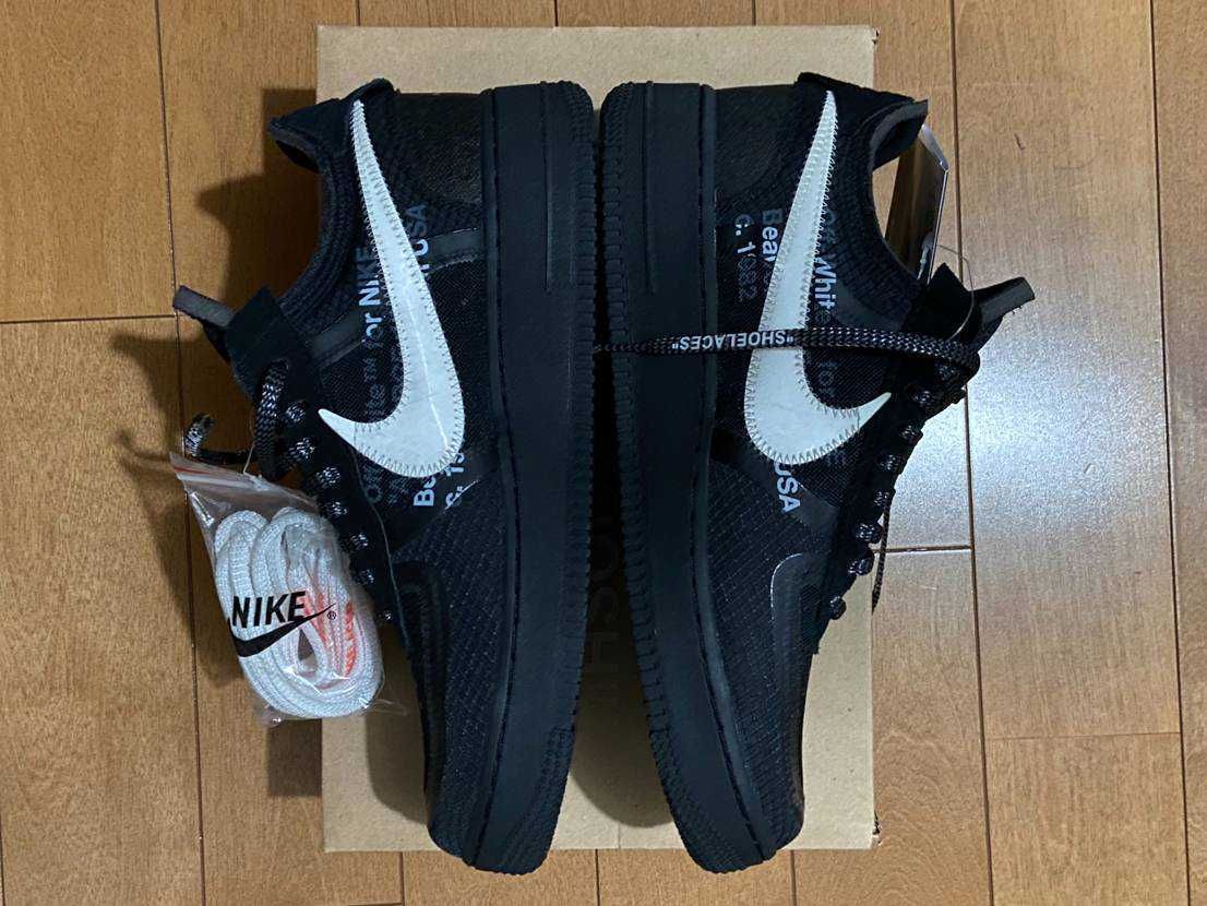 Off-White × Nike Air Force 1 Low "Black"