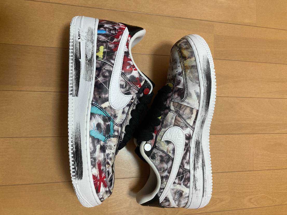 PEACEMINUSONE × Nike Air Force 1 Low Para Noise "Black" / G-DRAGON