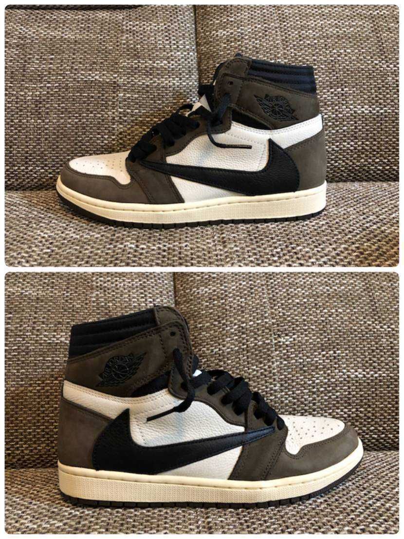 Travis Scott × Nike Air Jordan 1 Retro High OG TS SP "Sail/Dark Mocha"