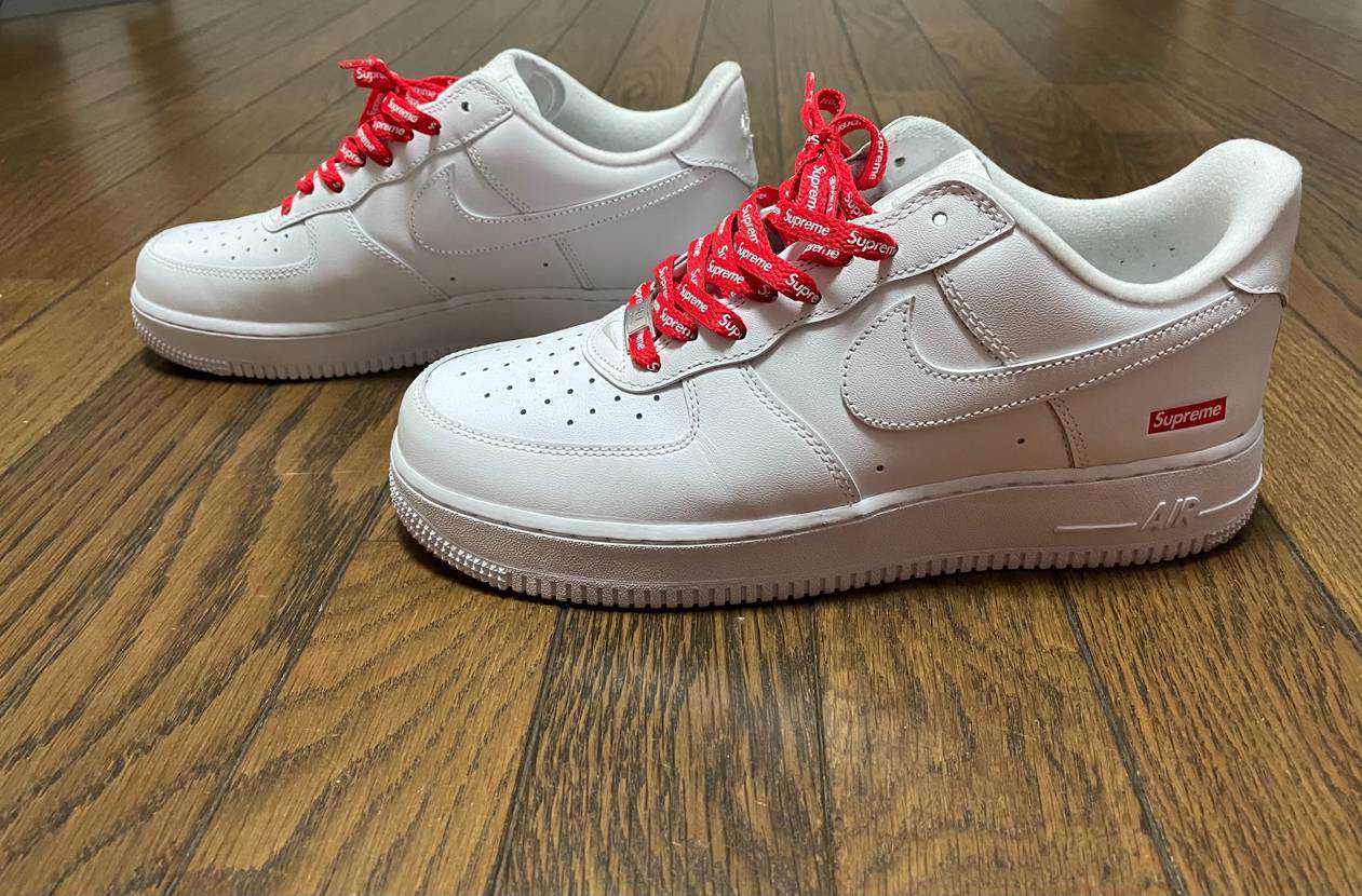 Supreme × Nike Air Force 1 Low "White"
