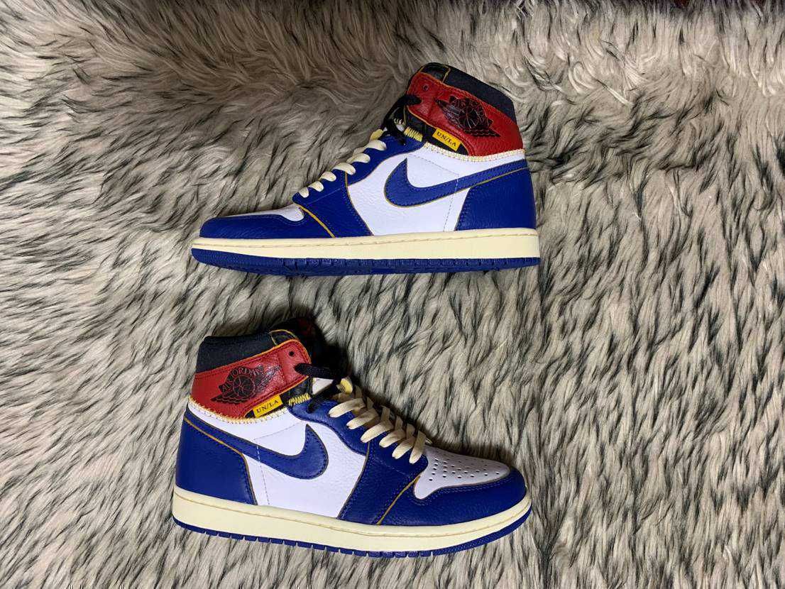 Union × Nike Air Jordan 1 Retro High OG NRG "Storm Blue/Varsity Red"