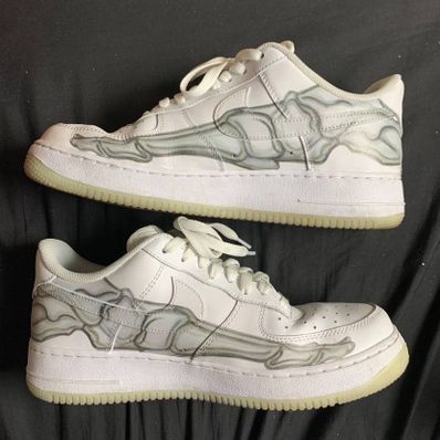 Nike Air Force 1 Low "White Skeleton"