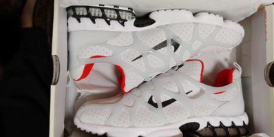 Stussy × Nike Air Zoom Kukini "White/Red"