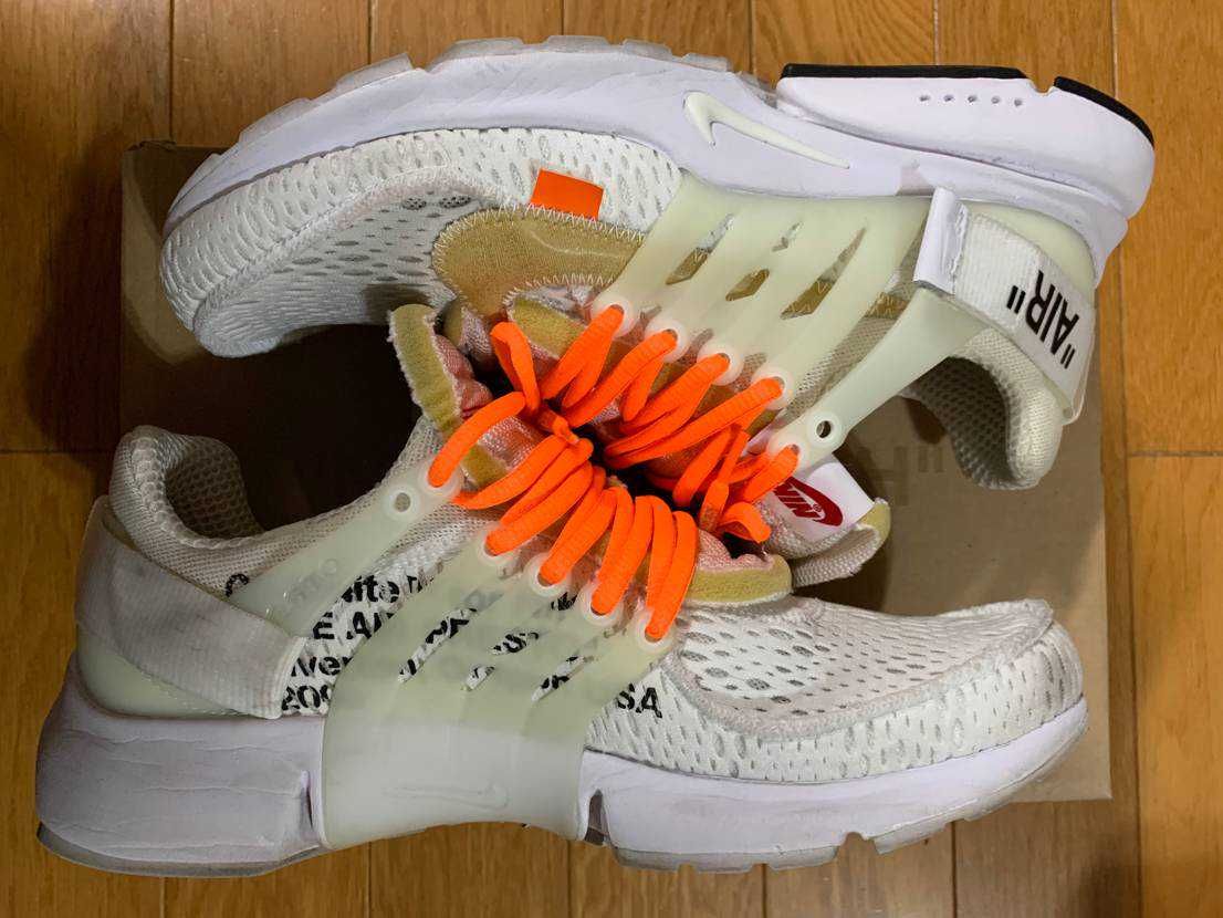 Off-White × Nike Air Presto "White/Black/Cone"