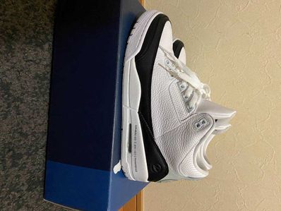 Fragment × Nike Air Jordan 3 "White/Black"